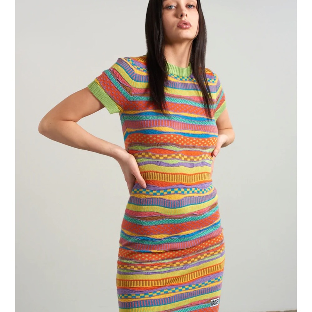 Ragged Priest Peace Mini Dress NWT